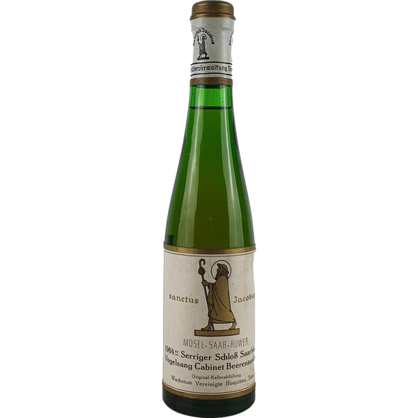 Vereinigte Hospitien (Sanctus Jacobus) - Serriger Schloß Saarfelser Vogelsang Riesling Beerenauslese Cabinet  1964  - 0,35l - Bottle Hero