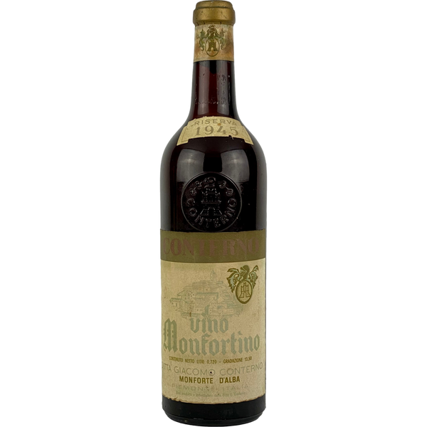 Giacomo Conterno - Monfortino  Barolo Riserva   1945  - 0,75l - Bottle Hero