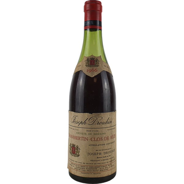 Joseph Drouhin - Chambertin-Clos de Beze Pinot Noir Grand Cru   1966  - 0,75l - Bottle Hero