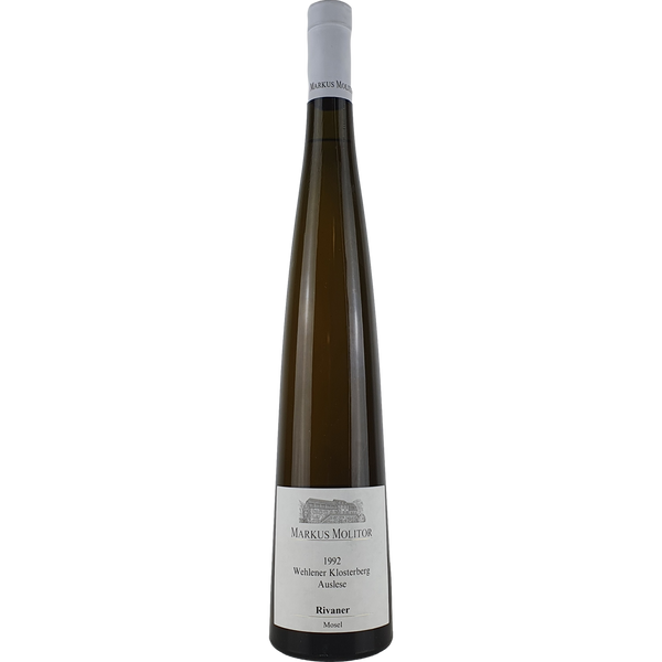Markus Molitor - Wehlener Klosterberg Rivaner Auslese Weiße Kapsel  1992  - 0,75l - Bottle Hero