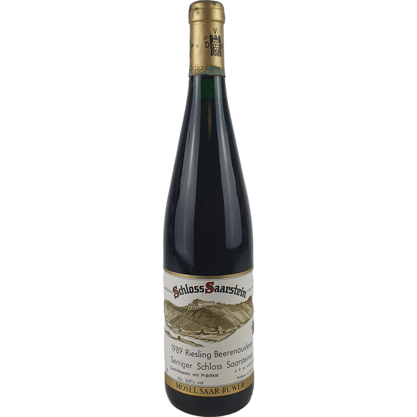 Schloss Saarstein - Serriger Schloss Saarsteiner Riesling Beerenauslese Goldkapsel   1989  - 0,75l - Bottle Hero
