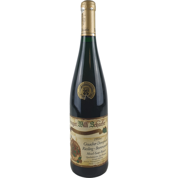 Willi Schaefer - Graacher Domprobst Riesling Beerenauslese Goldkapsel   1993  - 0,75l - Bottle Hero