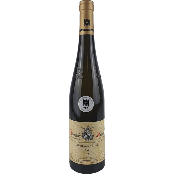 Hermann Dönnhoff - Oberhäuser Brücke Riesling GG - Großes Gewächs Goldkapsel Versteigerung  2015  - 0,75l - Bottle Hero