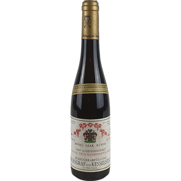 Reichsgraf von Kesselstatt - Josephshöfer Riesling Trockenbeerenauslese Goldkapsel   1989  - 0,375l - Bottle Hero