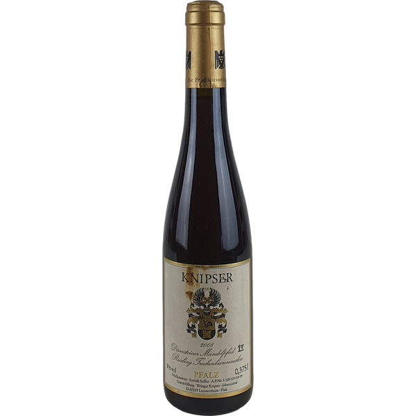 Knipser - Dirmsteiner Mandelpfad Riesling Trockenbeerenauslese Goldkapsel   2008  - 0,375l - Bottle Hero