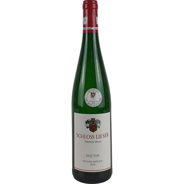 Schloss Lieser (Thomas Haag) - Bernkasteler Doctor Riesling Spätlese Versteigerung   2019  - 0,75l - Bottle Hero