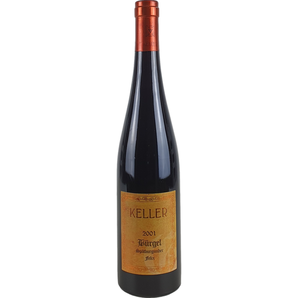 Klaus Peter Keller - Bürgel Spätburgunder Felix Spätburgunder GG - Großes Gewächs    2001  - 0,75l - Bottle Hero