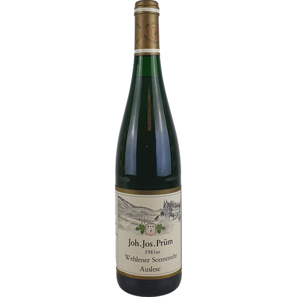 Joh. Jos. Prüm - Wehlener Sonnenuhr Riesling Auslese Goldkapsel   1983  - 0,75l - Bottle Hero
