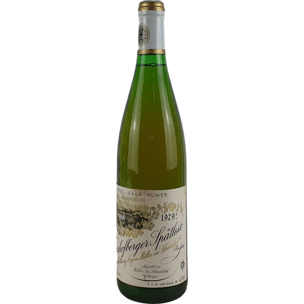 Egon Müller Scharzhof - Scharzhofberger Riesling Spätlese    1979  - 0,75l - Bottle Hero