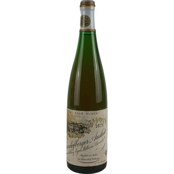 Egon Müller Scharzhof - Scharzhofberger Riesling Auslese    1975 (AP-Nr. 50) - 0,7l - Bottle Hero