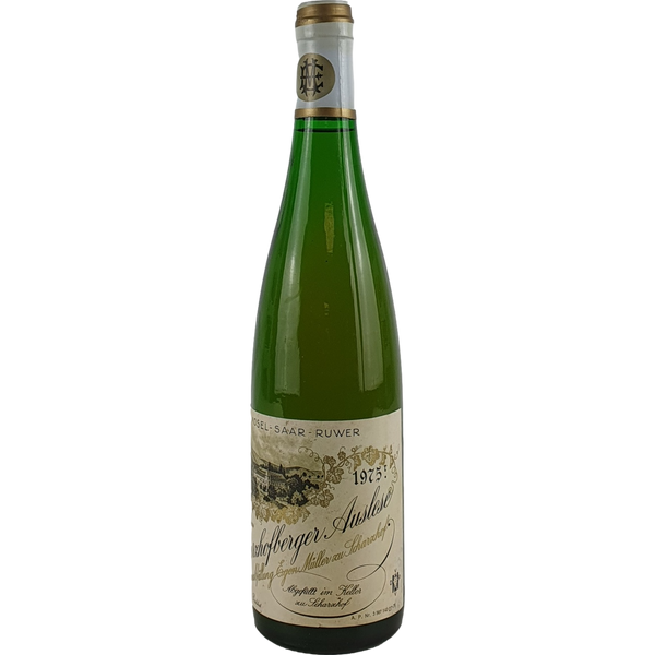 Egon Müller Scharzhof - Scharzhofberger Riesling Auslese    1975 (AP-Nr. 27) - 0,7l - Bottle Hero