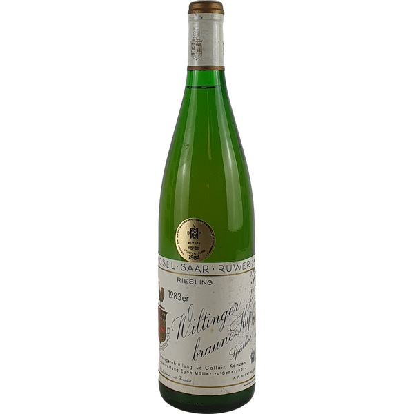 Le Gallais 'Egon Müller zu Scharzhof' - Wiltinger braune Kupp Riesling Spätlese Versteigerung   1983  - 0,75l - Bottle Hero