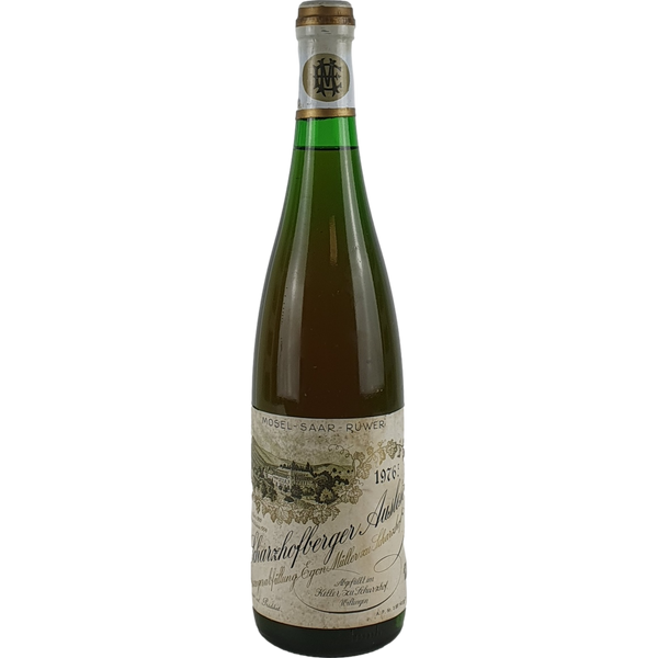 Egon Müller Scharzhof - Scharzhofberger Riesling Auslese    1976 (AP-Nr. 36) - 0,7l - Bottle Hero