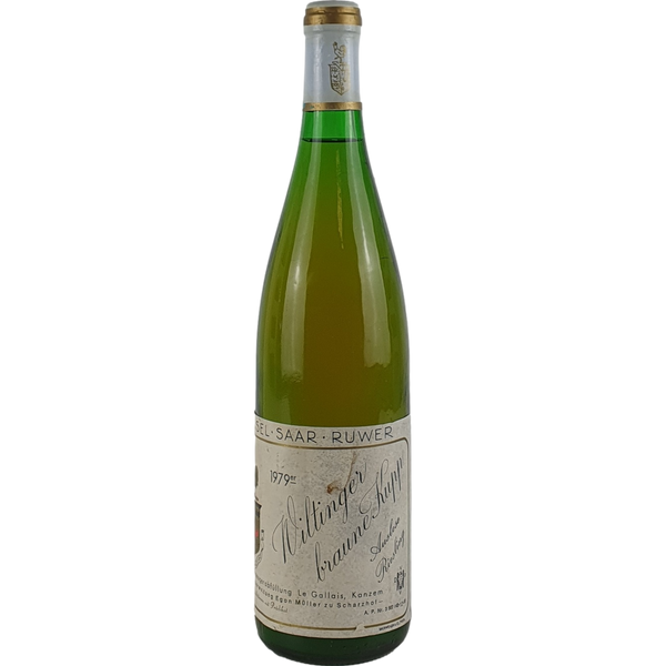 Le Gallais 'Egon Müller zu Scharzhof' - Wiltinger braune Kupp Riesling Auslese    1979  - 0,75l - Bottle Hero