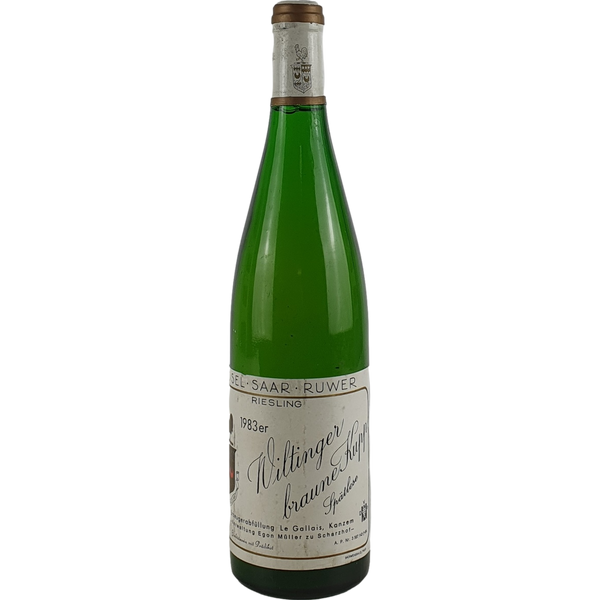 Le Gallais 'Egon Müller zu Scharzhof' - Wiltinger braune Kupp Riesling Spätlese    1983  - 0,75l - Bottle Hero