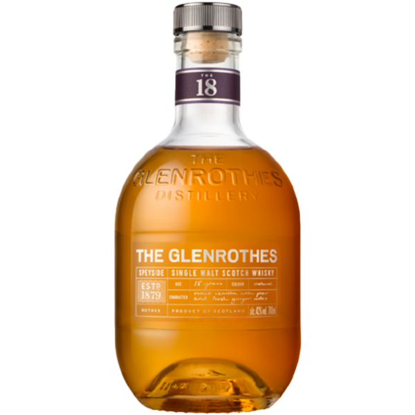 The Glenrothes 18 Year Old Single Malt Scotch Whisky - Bottle Hero