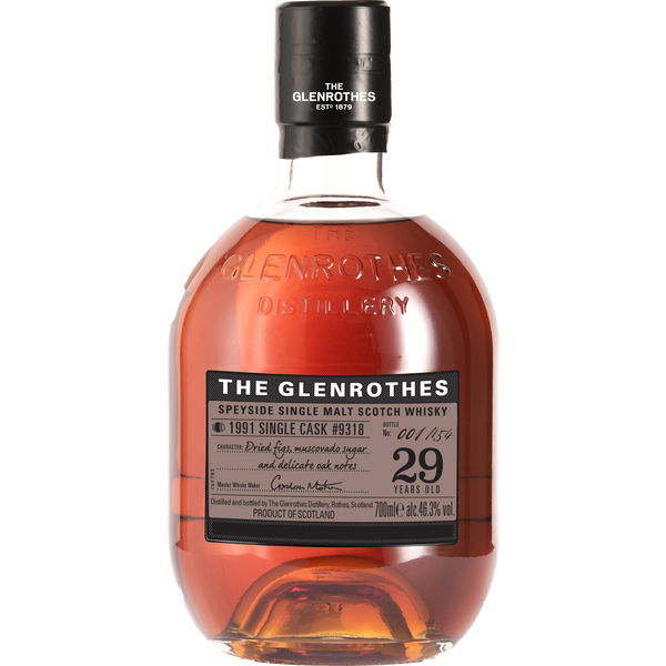 The Glenrothes, Glenrothes 29YO Single Cask (1991 #9318) - Bottle Hero
