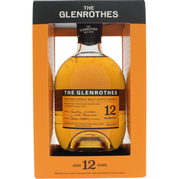 The Glenrothes 12 Year Old Single Malt Scotch Whisky - Bottle Hero
