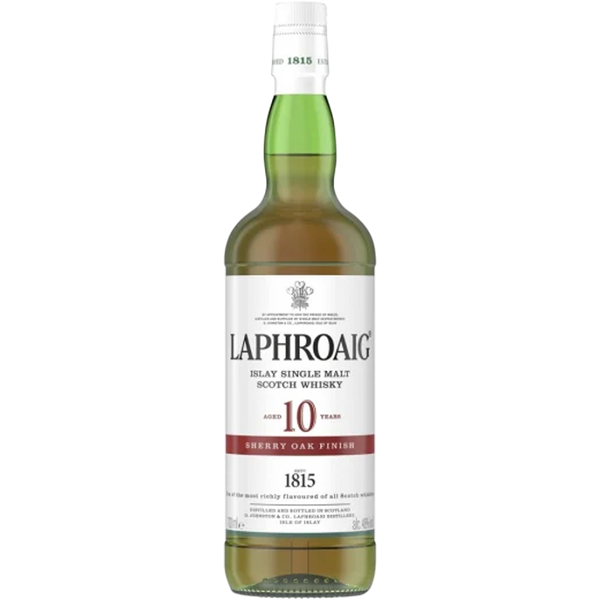 Laphroaig 10 Year Old Sherry Oak Finish Single Malt Scotch Whisky - Bottle Hero