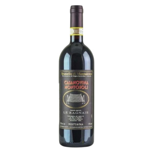 Le Ragnaie Brunello di Montalcino Casanovina Montosoli 2017 MG - Bottle Hero