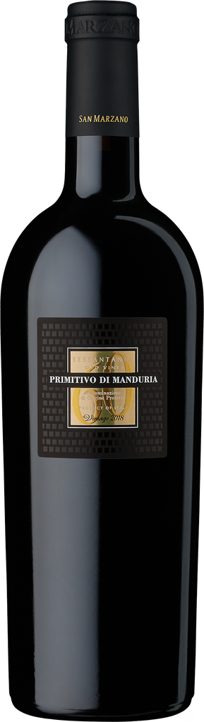 San Marzano, 60 Sessantanni Old Vines Primitivo di Manduria 2020 - Bottle Hero