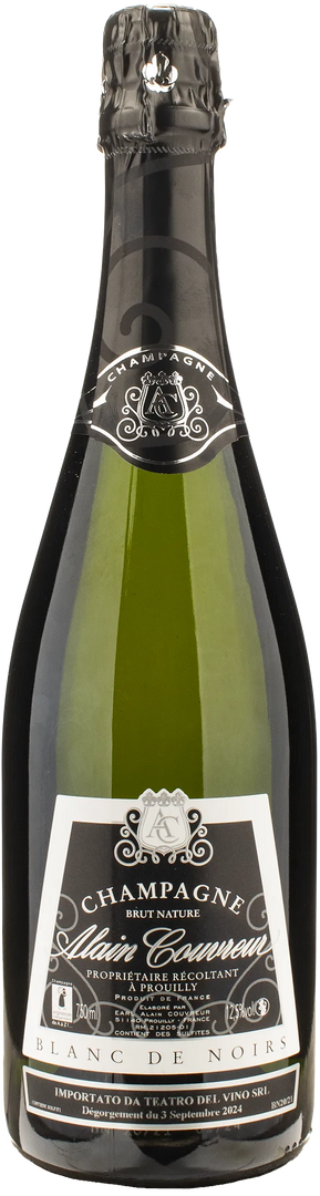 Alain Couvreur Champagne Blanc De Noirs Brut Nature - Bottle Hero
