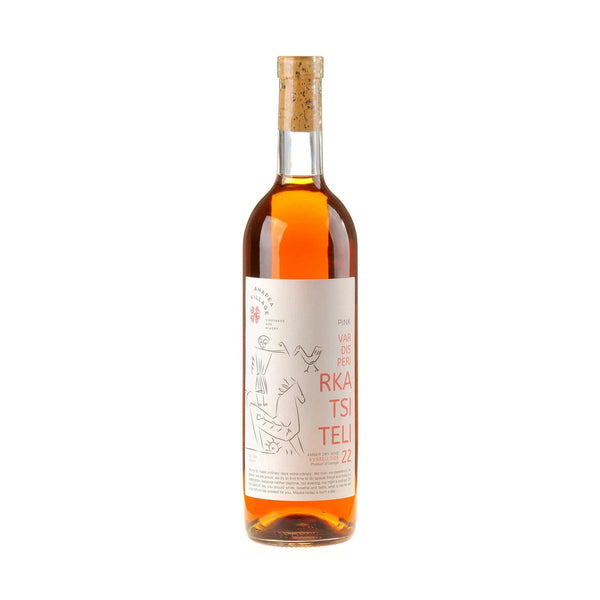 Anapea Village Vardisperi Rkatsiteli Dry Amber Wine 2022 - Bottle Hero