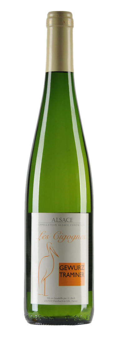 Domaine Hubert Beck, Alsace Gewurztraminer Cigognes 2024 White - Bottle Hero
