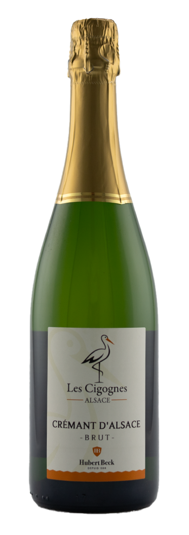 Domaine Hubert Beck, Crémant d'Alsace Cremant Brut Cigognes nvt NV White - Bottle Hero
