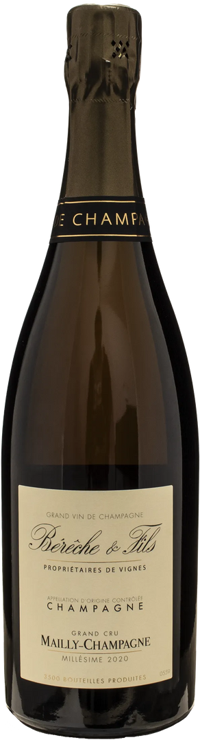 Bereche Champagne Grand Cru Mailly Extra Brut 2020 - Bottle Hero