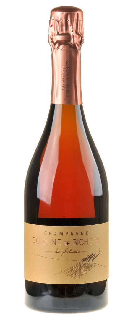 Domaine de Bichery Champagne Les Fontaines Rosé Brut Nature Bio 2022 white - Bottle Hero