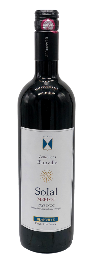 Château Haut-Blanville, Pays Solal Merlot 2023 - Bottle Hero
