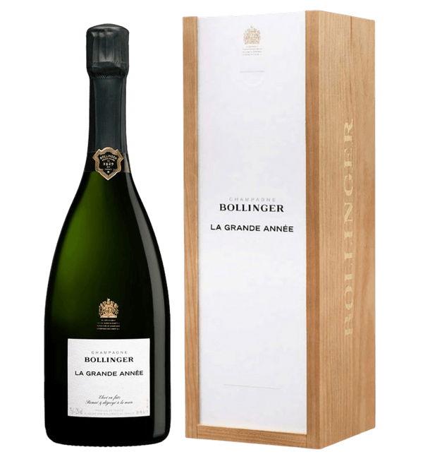 Bollinger La Grande Année Brut Champagne 2008 (gaveæske) - Bottle Hero
