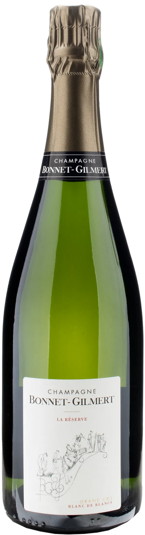 Bonnet Gilmert Champagne La Reserve Grand Cru Blanc de Blancs Brut - Bottle Hero