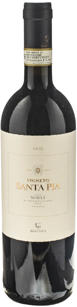 La Braccesca Nobile di Montepulciano Santa Pia 2021 - Bottle Hero