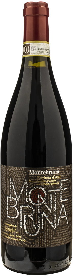 Braida Barbera d'Asti Montebruna 2022 - Bottle Hero