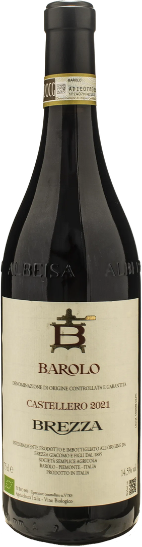 Brezza Barolo Castellero 2021 - Bottle Hero