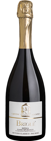 2022 Antonio Caggiano Briolé Irpinia Fiano Spumante - Bottle Hero