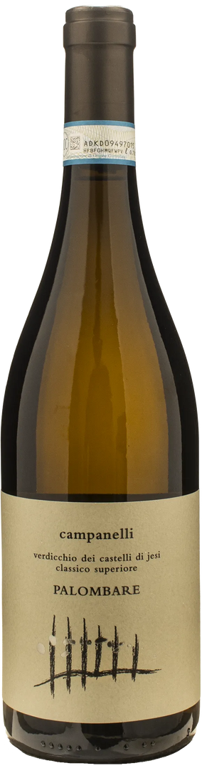 Campanelli Verdicchio dei Castelli di Jesi Classico Superiore Palombare 2023 - Bottle Hero