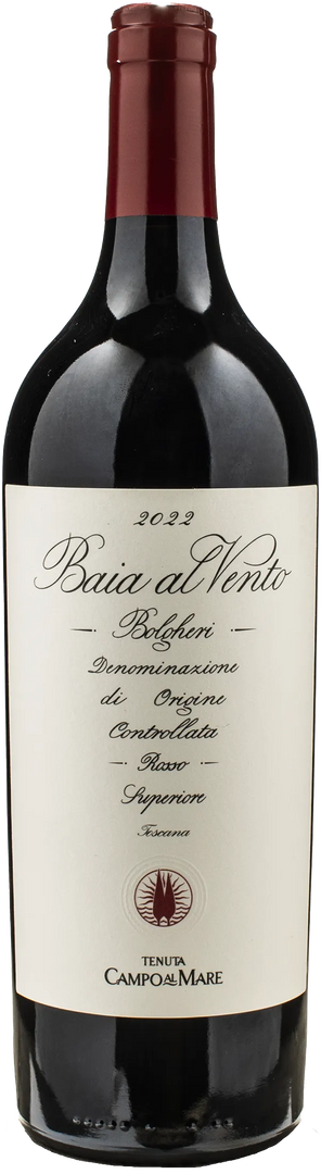 Campo al Mare Bolgheri Rosso Superiore Baia al Vento 2022 - Bottle Hero