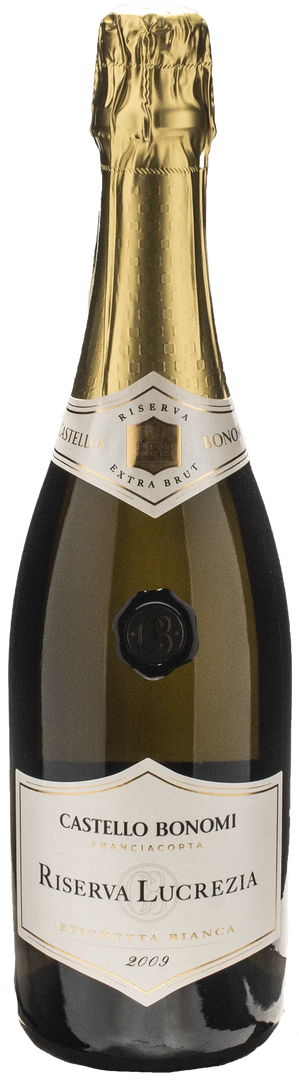 Castello Bonomi Franciacorta Riserva Extra Brut Lucrezia Etichetta Bianca 2009 - Bottle Hero