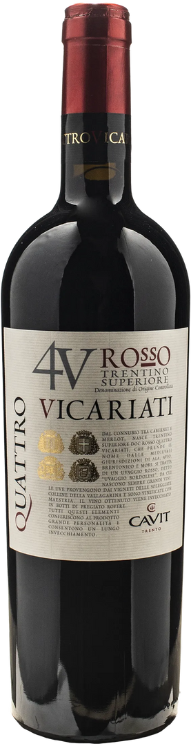 Cavit Quattro Vicariati Rosso Superiore 2022 - Bottle Hero