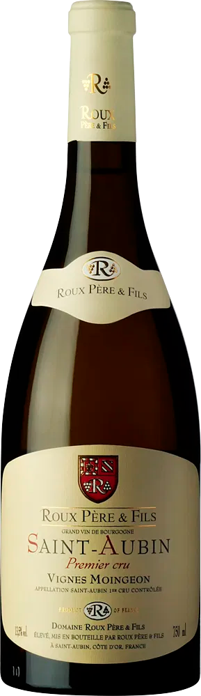Domaine Roux, Saint Aubin 1. Cru Vignes Moingeon, 2024 - Bottle Hero