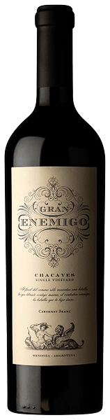El Enemigo, Gran Enemigo Single Vineyard Chacayes Cabernet Franc 2021 - Bottle Hero