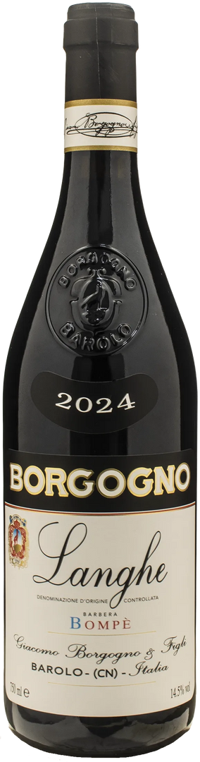 Giacomo Borgogno Langhe Barbera Bompe 2024 - Bottle Hero
