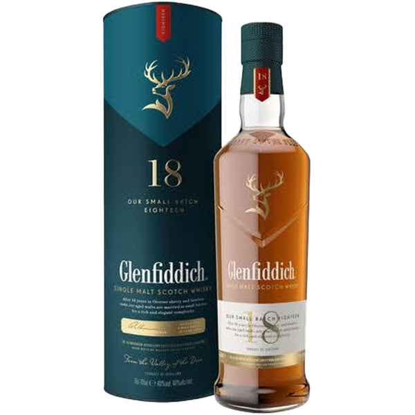 Glenfiddich 18 Y.O. Our Small Batch Eighteen - Bottle Hero