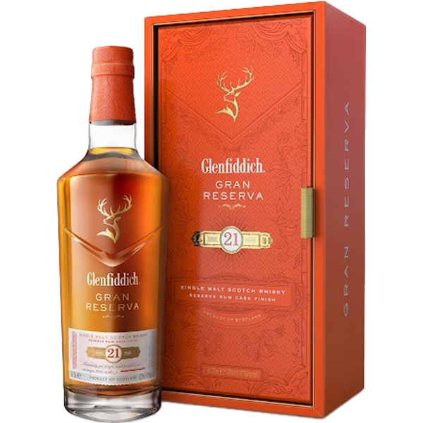 Glenfiddich 21 Y.O. Gran Reserva Rum Cask Finish - Bottle Hero