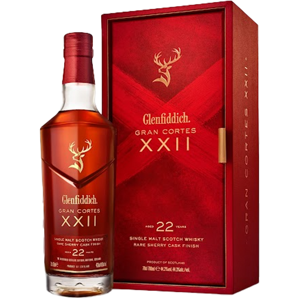 Glenfiddich 22 Y.O. Gran Cortes - Bottle Hero