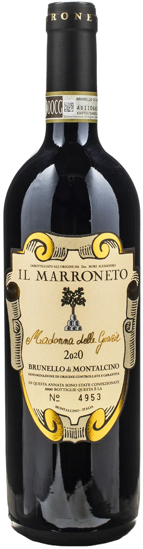 Il Marroneto Brunello Montalcino Madonna delle Grazie 2020 - Bottle Hero