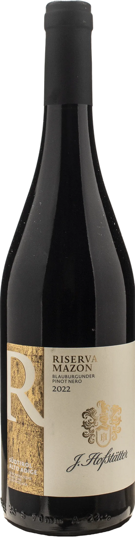 J. Hofstatter Blauburgunder Pinot Nero Riserva Mazon 2022 - Bottle Hero